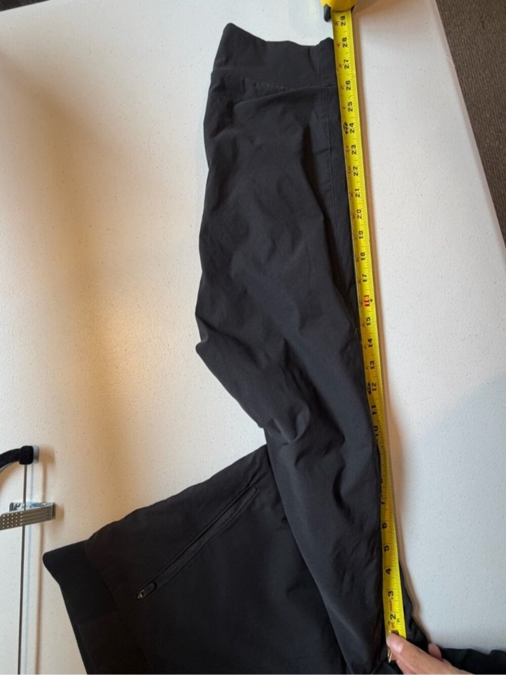 Eddie Bauer first ascent fleece lined pants Black womens size 16 Hiking Outdoor - Picture 14 of 14